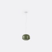 Hanglamp in gekleurd glasØ30,5 cm, Kinoko