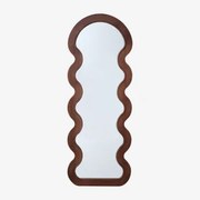 Wandspiegel 60x160 Cm Van Dennenhout Landoi Donker Hout - Sklum