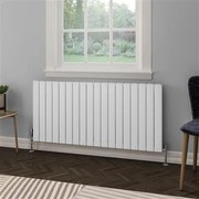 Eastbrook Hadleigh radiator 125x60cm aluminium 2111W wit mat