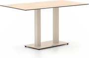 Tuin eettafel Forza | Rechthoekig | Tuintafel Kunststof | 120x70cm | 4 personen | Kees Smit Tuinmeubelen
