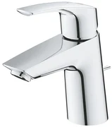 GROHE Eurosmart waterbesparende wastafelmengkraan 185x74x149mm met waste Chroom 23969003