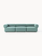 Modulaire bank Anton (4-zits) van bouclé