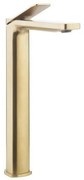 Crosswater Glide II Wastafelkraan opbouw - hoog - hendel - geborsteld messing GD112DNF