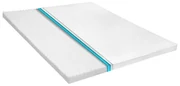 vidaXL Topmatras ei-profiel 6 cm koudschuim 140x200 cm