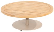 4 Seasons Outdoor Volta loungetafel Ø80 x 30 cm - latte