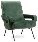 Eleonora Lana Design Fauteuil Groen Fluweel