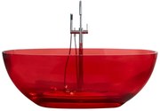 Best Design Color Transpa Red vrijstaand bad 170x78x56cm 4011060