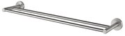 Haceka Kosmos Handdoekhouder - 62cm - dubbel - geborsteld chroom 1208652