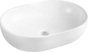 Mexen Viki opbouwwastafel 59 x 40 cm, wit - 21056000