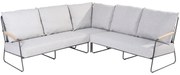 Balade hoek loungeset 3 delig antraciet 4 Seasons Outdoor