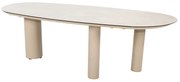 Taste by 4 Seasons Denia tuintafel latte met geprint keramisch blad in mangovorm 240 cm Tuintafel beige weerbestendig