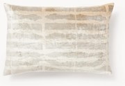Viscose kussenhoes Dejan met ingeweven jacquard patroon