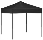 vidaXL Partytent inklapbaar 2x2 m zwart