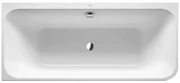 Duravit Happy d.2 bad rechthoek 180x80cm hoek links met paneel wit 700316000000000