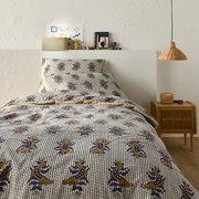 Dekbedovertrek 50% recycled katoen, Zakari