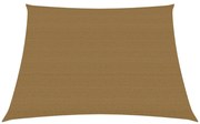 vidaXL Zonnezeil 160 g/m² 4/5x3 m HDPE taupe