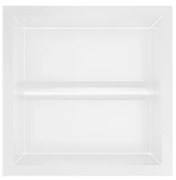 Hotbath &MORE Inbouw Toiletrol Houder - 16x16x13cm - Mat wit PH016WH