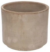 Bloempot, terracotta, grijs,Ø 20 cm