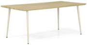 Dining Tuintafel rechthoekig 180 x 100 cm Taupe Montana