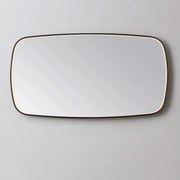 Lambini Designs Calera spiegel 100cm met dimbare verlichting zwart mat