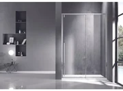 Saniclass Neptune Schuifdeur - 120x200cm - softclose - links/rechts - gepolijst zilver SNI6121-120S