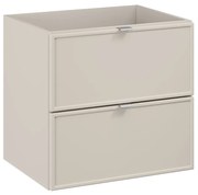 Comad Bella Cashmere onderkast met 2 lades 60x45cm taupe
