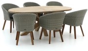 Intenso Tropea/ROUGH-Y Ellips 200cm dining tuinset 7-delig