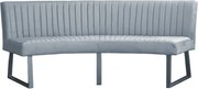 Eetkamerbank - Hengelo - stof Element lichtblauw 16 - geschikt voor ovale tafel 240 cm