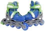 Street Rider Inlineskates verstelbaar maat 31-34 blauw