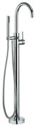 Crosswater Fusion vloerstaande badkraan chroom MBFU416F