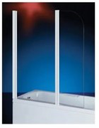 Plieger Royal badklapwand 6mm glas 70x40x140cm chroom profiel en helder glas ST2C6TC410PL