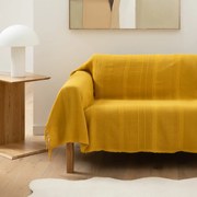 Katoenen plaid met franjes, Nedo