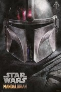 Poster Star Wars: The Mandalorian - Helmet