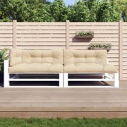 vidaXL Bankkussens pallet 5 st beige