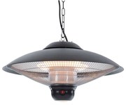 Sunred Hangende verwarmer Sirius 2100 W halogeen zwart CE09B