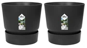 2x Pot elho Greenville zwart