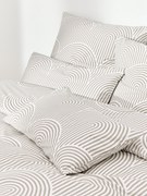 Katoenen dekbedovertrek Arcs