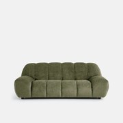 3-zits bank van dik fluweel Nuria