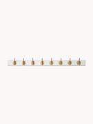 Handgemaakte XL wandrek Edgy van hout