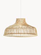 Grote hanglamp Braid van rotan