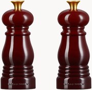 Zout- & pepermolen Creuset met keramisch maalwerk, (set van 2)