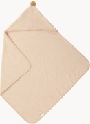 Baby badhanddoek met capuchon Latte