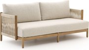 + 15% kassakorting | Loungebank Tuin Zavelli  | Teakhout | 2 personen | Tuinbank Natural Teak | 191cm | Incl. kussens | Kees Smit Tuinmeubelen