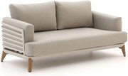 + 15% kassakorting | Loungebank Tuin Bellagio   | Aluminium | 2 personen | Tuinbank Beige | 184cm | Incl. kussens | Kees Smit Tuinmeubelen