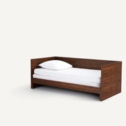 2-persoons bankbed, walnootfineer, Working