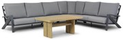 Dining Loungeset 6 personen Aluminium Grijs Santika Furniture Santika Cinta