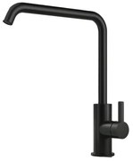 Hotbath Ace Keukenmengkraan - opbouw - draaibare uitloop - zwart geborsteld PVD AC040MBP