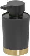 Tiger Tune Zeepdispenser 6,8x8,3x12,4 cm Messing Geborsteld/Zwart