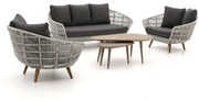 Intenso Stila/ROUGH-K stoel-bank loungeset 5-delig