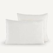 Kussensloop in gewassen linnen, Elina